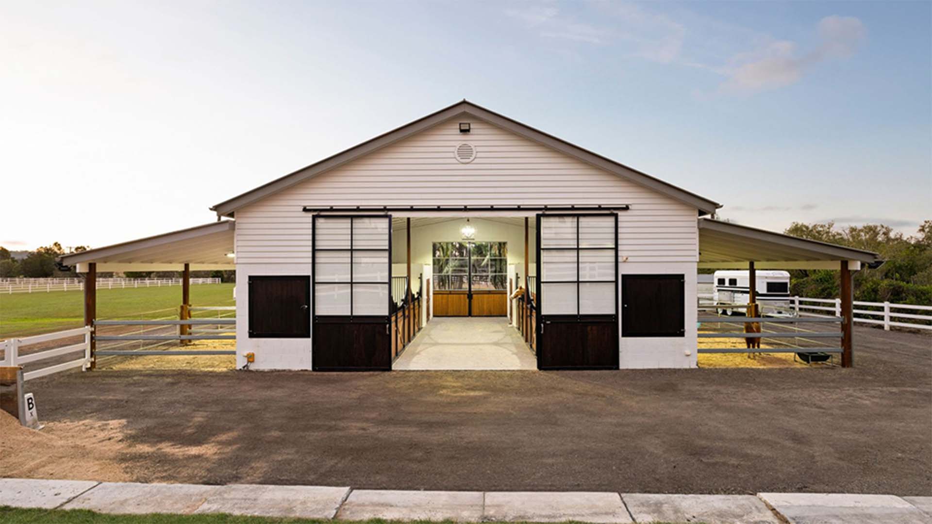 World-Class Riverfront Equine Property 10 Minutes to Beach